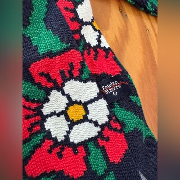 NWT Rowing Blazers + Target Cropped Floral Print Polo - Picture 5 of 7